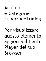 MENU CATEGORIE E PRODOTTI SUPERRACE TUNING