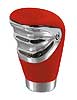 00071 KROM_GEAR SHIFT KNOB_RED