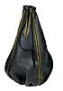05008 GEAR SHIFT LEVER BOOT:BLACK_YELLOW