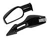 ART. 1108.6 - Race 6 Led - Pair of rear view mirrors - Black