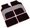 25122 JURA:SET OF 4 PCS SPORT MATS_C_RED
