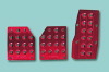 28006 RACER-PRO:PEDAL PADS_RED