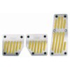 28028 TOURING:PEDAL PADS_YELLOW