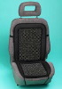 54295 HAWAII:COTTON CUSHION WITH WOODEN MICROBEADS_BLACK