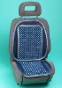 RELAX PLUS:WOODEN BEADS CUSHION WITH LUMBAR SUPPORT_BLUE