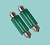58347 12V FESTOON LAMP_C10W_11X35 MM_10W_SV8,5-8_2 PCS-GREEN