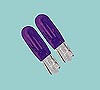 58356 12V WEDGE BASE LAMP_T5_1,2W_W2X4.6D_2 PCS-PURPLE