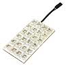 58504 12V HYPER-LED_PCB LAMP 24 LED_35X65 MM_1 PCS-WHITE