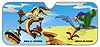 66215 FRONT SUNSHADE_CM 60X130_ROAD RUNNER:COYOTE