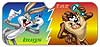 66221 FRONT SUNSHADE BUBBLES_CM 60X130_BUGS:TAZ