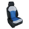 54344 ELEGANCE:CAR SEAT CUSHION IN MICROFIBRE_BLUE
