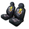 54650 TWEETY-FANTASY:PAIR OF FRONT SEAT COVERS_BLACK
