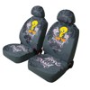54651 TWEETY-FANTASY:PAIR OF FRONT SEAT COVERS_ANTHRACITE