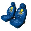 54653 TWEETY-FANTASY:PAIR OF FRONT SEAT COVERS_BLUE