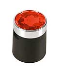 02232 COLOUR CRYSTAL NUT CAPS:20 PCS_? 19 MM_RED