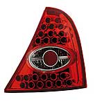 09013 PAIR OF REAR LED LIGHTS RENAULT CLIO 4/98> RED