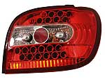 09607 PAIR OF REAR LED LIGHTS TOYOTA YARIS 4/99>12/05 RED