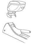 FITTING FOR ARMREST OPEL ZAFIRA 04/99>06/05