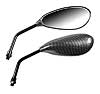 90131 NAKED:PAIR OF REARVIEW MIRRORS_CARBON