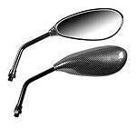 90131 NAKED:PAIR OF REARVIEW MIRRORS_CARBON