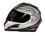 ART. 9110.7 - KJ-1 KOJI full-face fiberglass helmet - Matt black