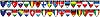 98119 DECOR-FLAGS 2 IN1_SET 4_17X2 BANDIERE