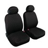 BIBA:PAIR OF HIGH-QUALITY COTTON FRONT SEAT COVERS_BLACK