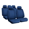 54929 GLAMUR:HIGH-QUALITY JACQUARD SEAT COVER SET_NAVY BLUE